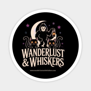 Halloween Wanderlust and Whiskers Magnet
